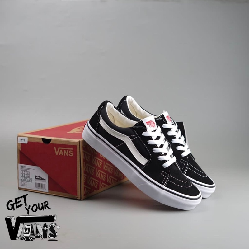 Vans SK8 Low Black White “ Original 100% Bnib