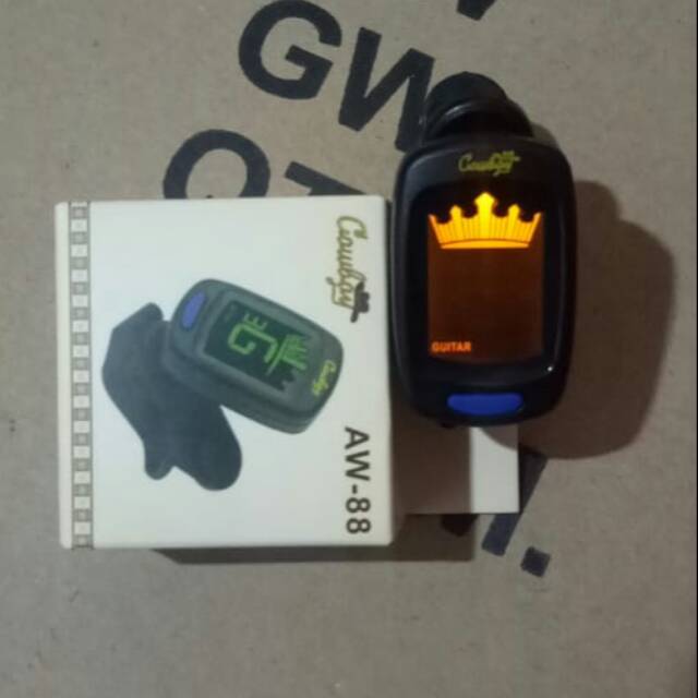 Tuner cowboy aw88 / tuner gitar/Ukulele biola