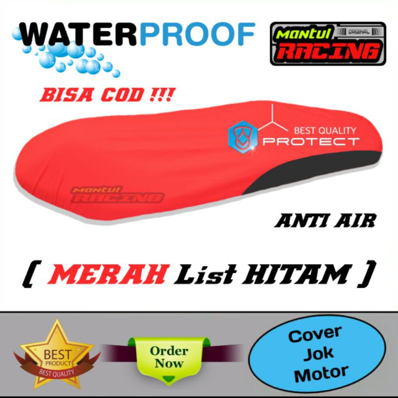 Cover jok/ Sarung jok motor  Nmax,Pcx,Aerox,Beat,Vario150,125,110,Supra x,Mio,Xride,Soul,Xeon,vespa / New