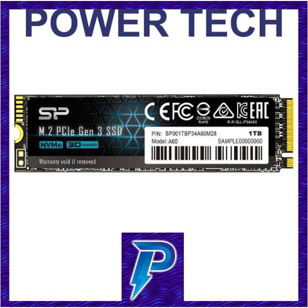 Silicon Power A60 1TB M.2 PCIe SSD