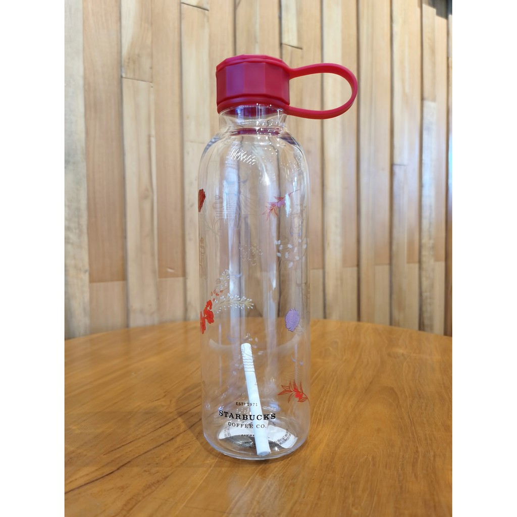 Starbucks Tumbler Waterbottle CNY OX and Flower