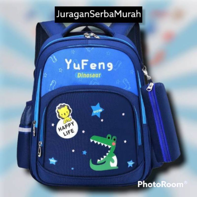 Tas Ransel Sekolah Anak Laki Laki Dan Perempuan Karakter Yufeng Murah