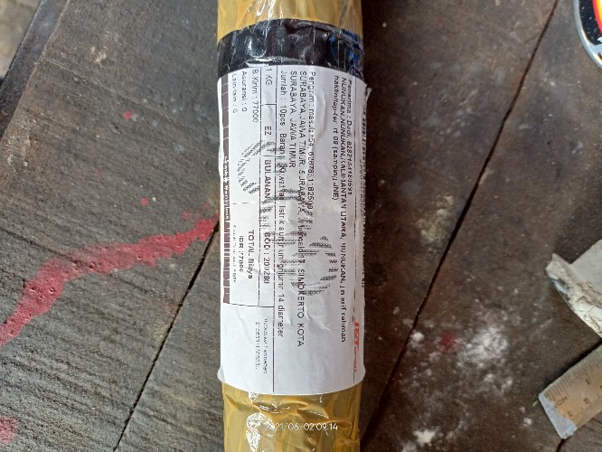 Kawat Las  Listrik Aluminium Grilumin 14 Diameter 2,5mm Dan 3,2mm