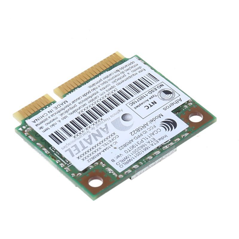 Cre Ar9462 Ar5B22 Wb222 Adapter Card Wifi Wireless Bluetooth 4.0 300mbps Untuk Pc / Laptop