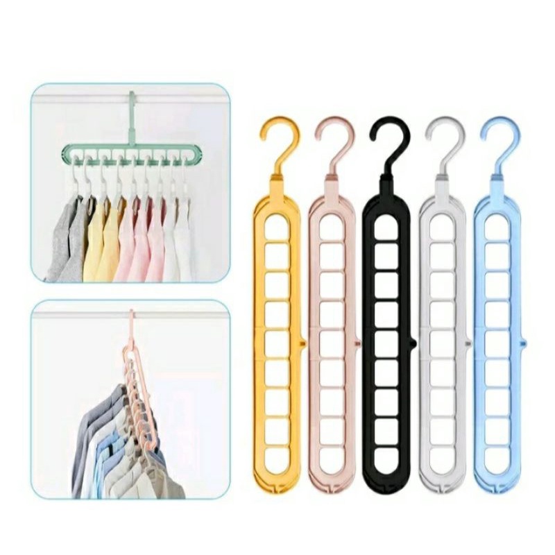 Hanger gantungan/Hanger Jilbab baju multifungsi