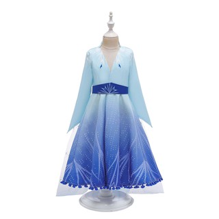  Bayar Di Tempat Kostum Frozen 2 Elsa  II Dress Baju  Anak  