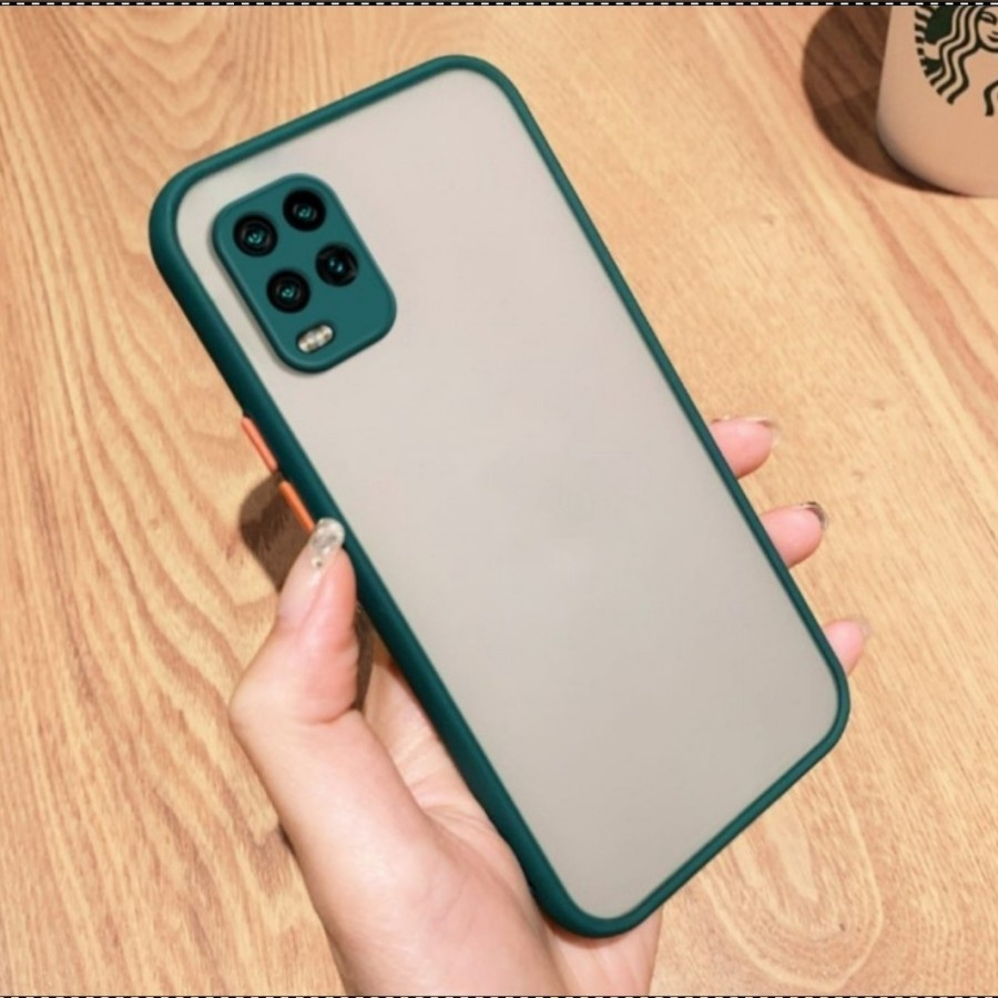 Soft Case Realme 8 / Pro + Realme 8i My Choice Aero Color Button Matte Frame