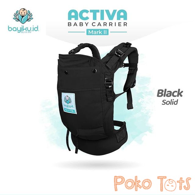 Bayiku ACTIVA SSC MARK II Gendongan Bayi Soft Structure Baby Carrier BAYIKU.ID