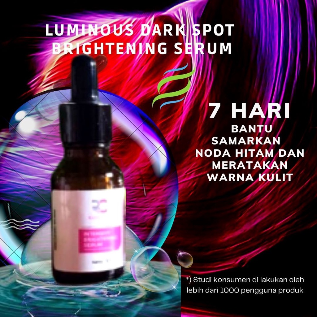 Serum Perawatan Wajah BPOM Glowing Brightening Raysa Clink