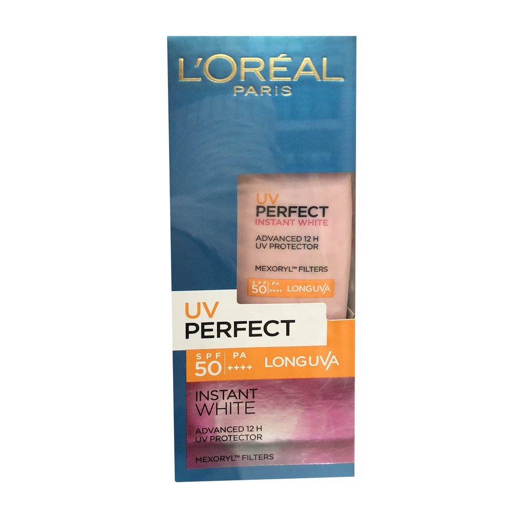 L'oreal Paris UV Perfect SPF 50 Longuva Instant White Loreal 30ml