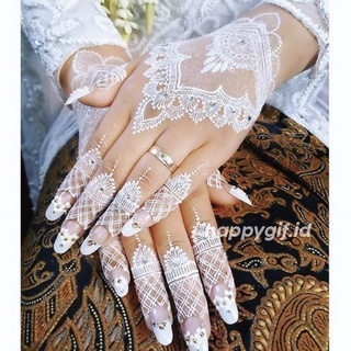 Tatto Henna Temporer Tato Instan Tattoo Pengantin Henna attractive and durable images KU029