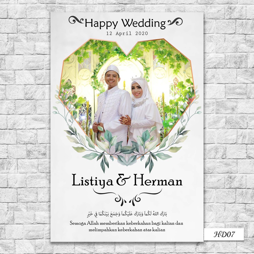 Kado custom pernikahan hiasan dinding wedding, anniversary,wisuda,ultah
