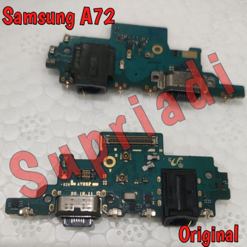 Pcb Cas Samsung A72 Papan Conector Charger Samsung A72 Ori