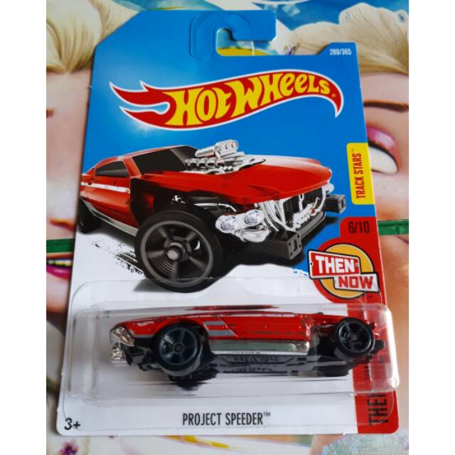 Hot Wheels Project Speeder Merah