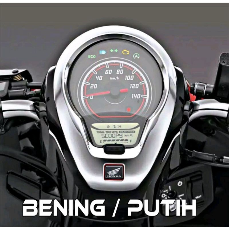 Stiker Pelindung Spidometer Scoopy th 2021 - 2022 - 2023 - 2024