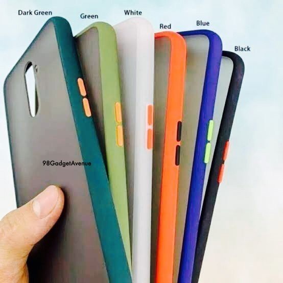 SAMSUNG A52 AERO BUMPER CASE FROSTED MATTE SOFTCASE - Putih