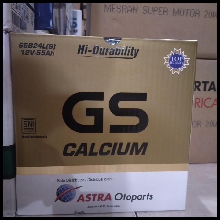 AKI GS ASTRA Calcium 65B24LS , Aki untuk Mobil HRV