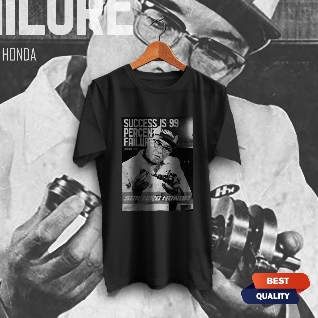 KAOS SOICHIRO HONDA KAOS BAJU PRIA OTOMOTIF HONDA