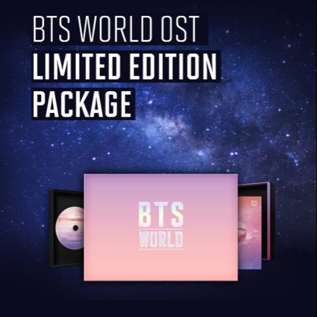 [DP][SHARING] BTS WORLD OST LIMITED EDITION PACKAGE