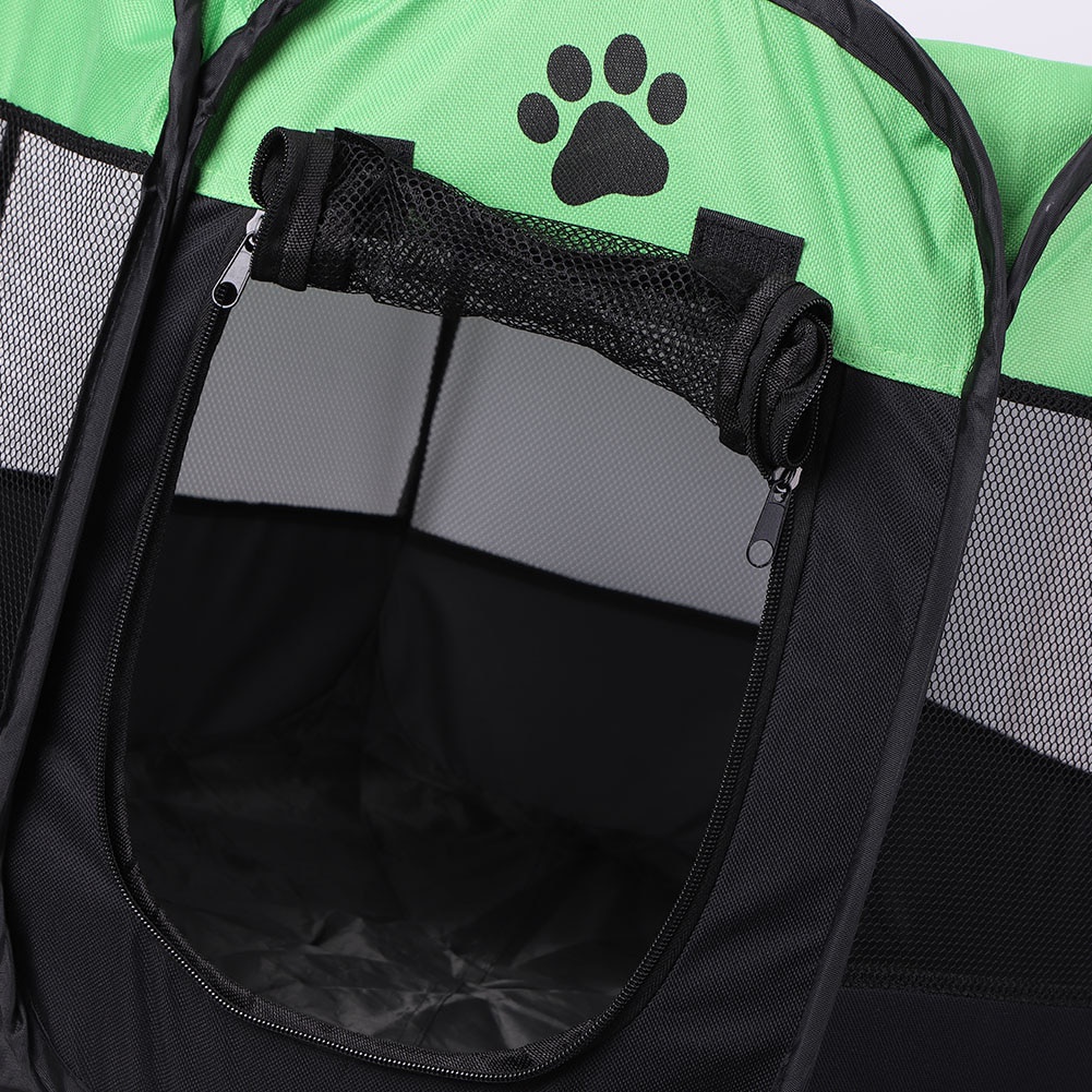 Kandang Lipat Hewan Peliharaan Kucing Anjing Kelinci Portable Anti Nyamuk & Cakar-2