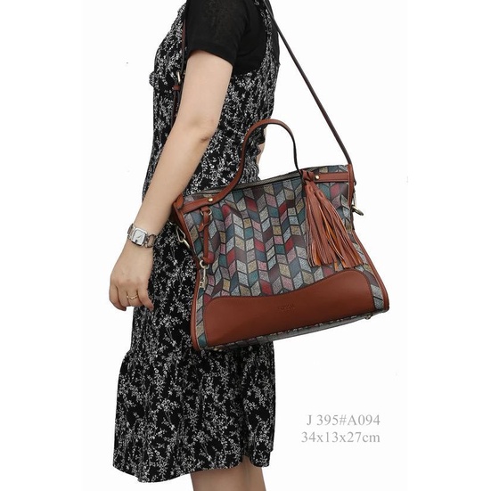 TAS WANITA KAMALA HAND  BAG 2IN1 395#A094