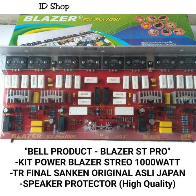 KIT POWER BLAZER STREO STPRO 1000WATT MODUL STEREO BELL BGR PRODUCT stock ada