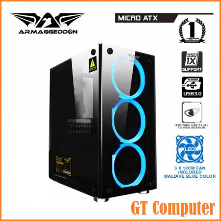 PC GAMING Intel i3 9100F VGA GT 1030 2GB DDR5 RAM 8GB SSD 120  Monitor 19