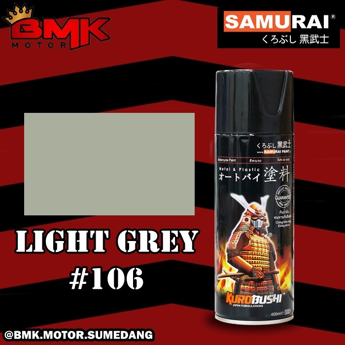 SAMURAI PAINT LIGHT GREY #106 - CAT SEMPROT / PILOX