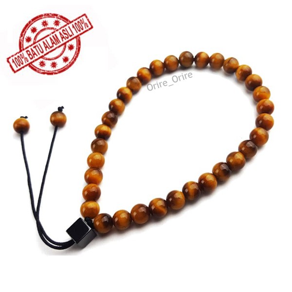 Gelang Tasbih 33 Batu Asli Gelang Tasbih Batu Asli Batu Perlindungan Batu Keberuntungan Kemakmuran