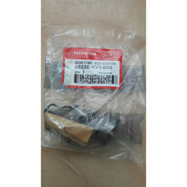 GIGI PINION SELAH KICK STARTER Ori  honda Beat Vario Scoopy Karbu kode -KVY