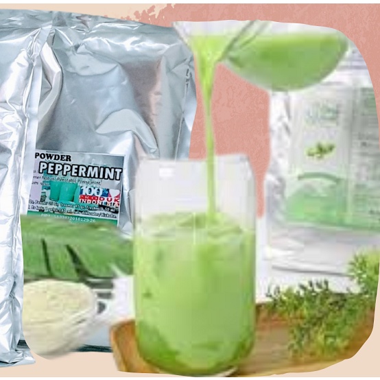 

Bubuk Minuman Rasa Peppermint 1kg / Powder Reguler Peppermint