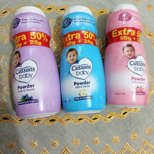 Bedak Cussons 35 gr + 15 gr