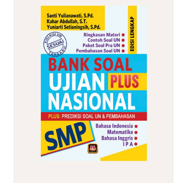 Buku Bank Soal Ujian Nasional Plus Smp Shopee Indonesia
