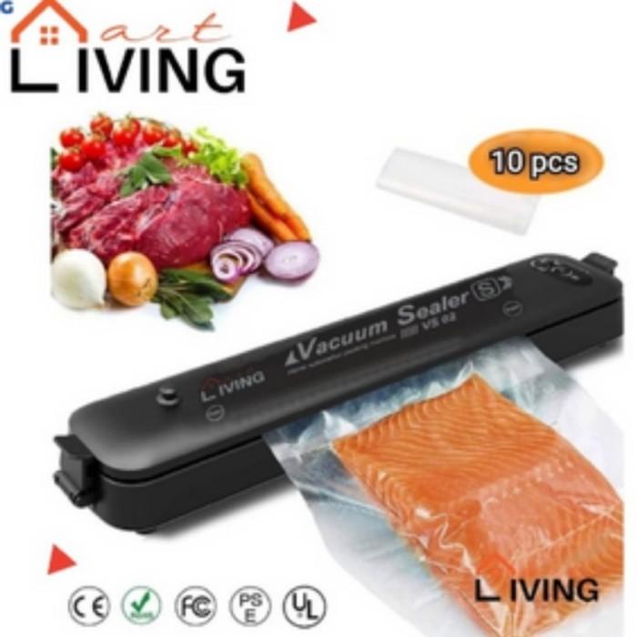 Sealer Mesin Vacuum Sealer / Mesin Vakum Makanan Vacuum Packing Makanan Fresh