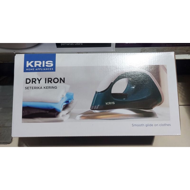 SETRIKA LISTRIK / DRY IRON KRIS / GOSOKAN 350W