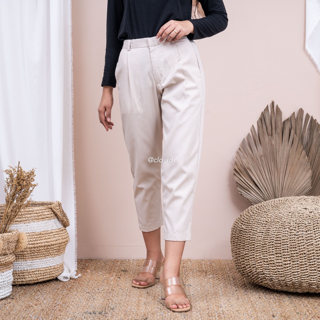 VS - Berlin Ankle Pants | Celana Wanita Size Up to XL / Baggy Pants Wanita