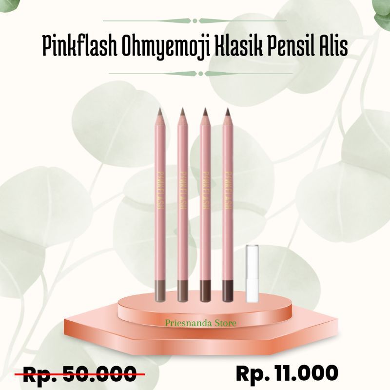Pinkflash Ohmyemoji Klasik Pensil Alis (warna random)