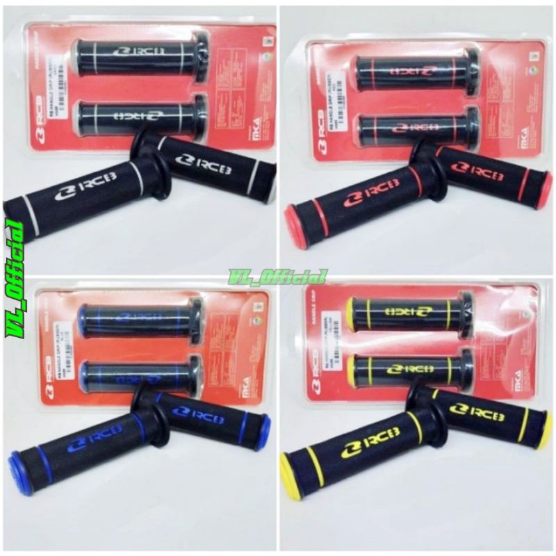 HANDGRIP SARUNG GAS RCB ORIGINAL RACING BOY MALAYSIA HANDLE GRIP RCB /HANDGRIP RCB/HANFAT ORI RCB HG55 RACING BOY