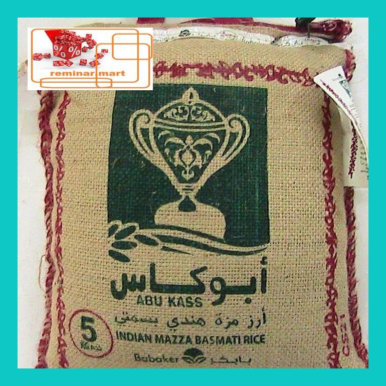 

S0Bers Beras Abu Kass Indian Mazza Basmati Rice 5 Kg Ric0S50B