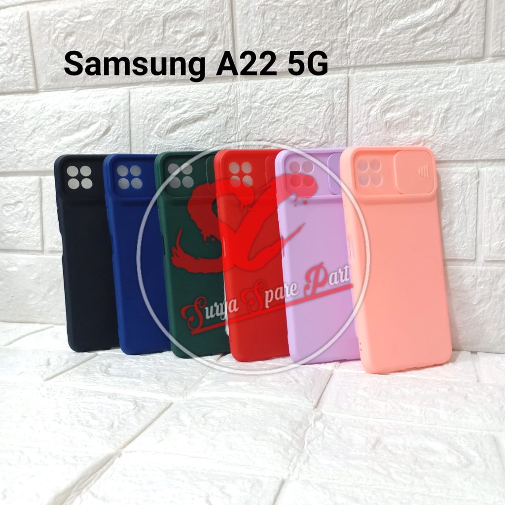 SOFTCASE SLIDE CAMERA PROTECTOR SAMSUNG A22 5G SAMSUNG A32 5G A21S -SC