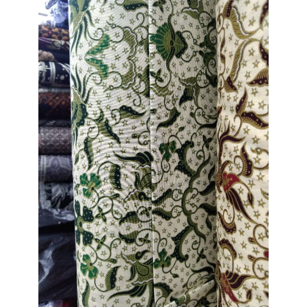 Kain BATIK KATUN CEMANI/Harga Tertera Per 1/2(0.5)mtr