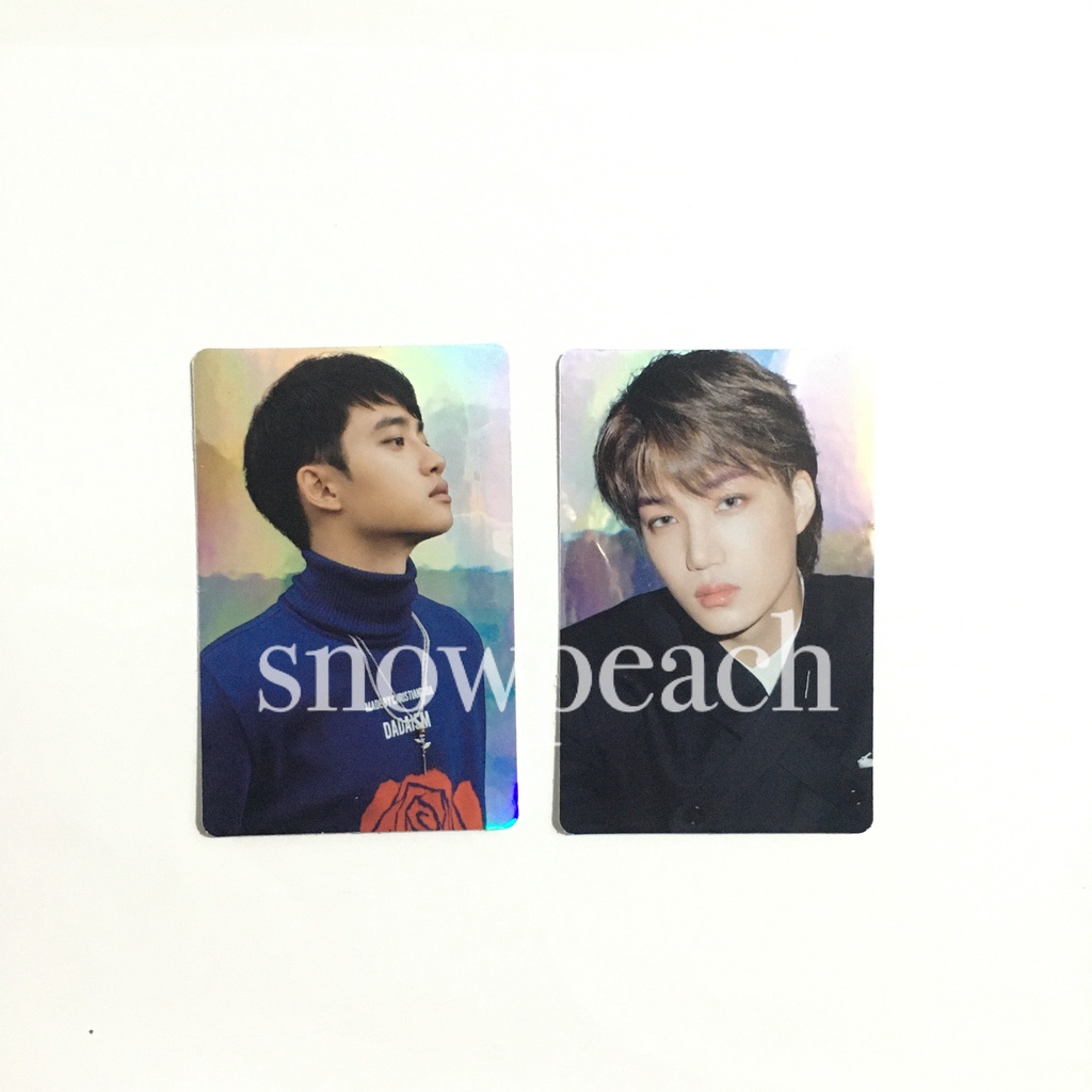 KAI HOLOGRAM STICKERCARD OFFICIAL MERCH