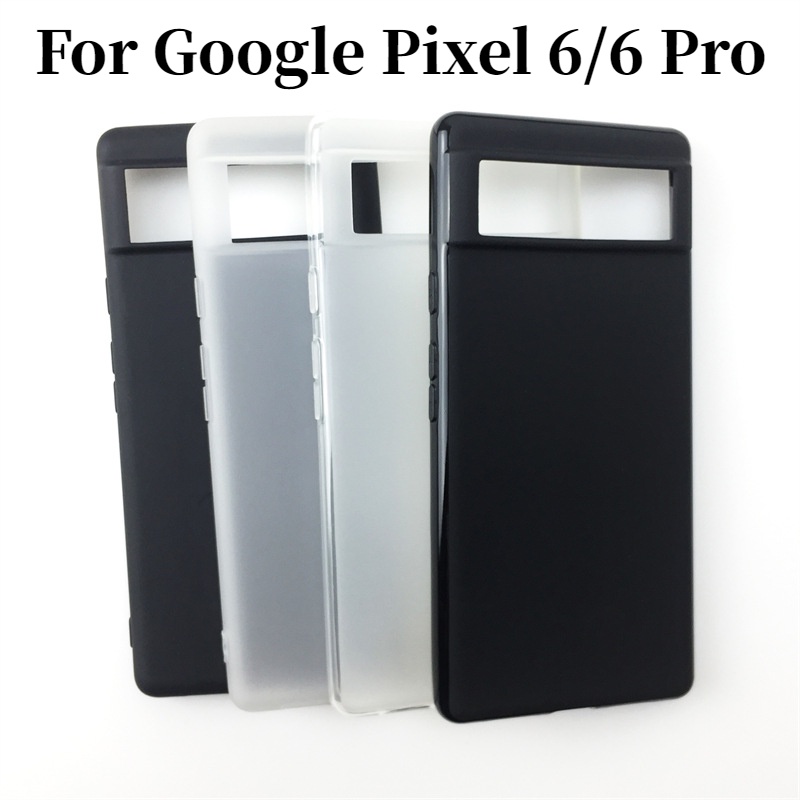 Casing Soft Case TPU Transparan Slim Shockproof Untuk Google Pixel 6 / 6 Pro