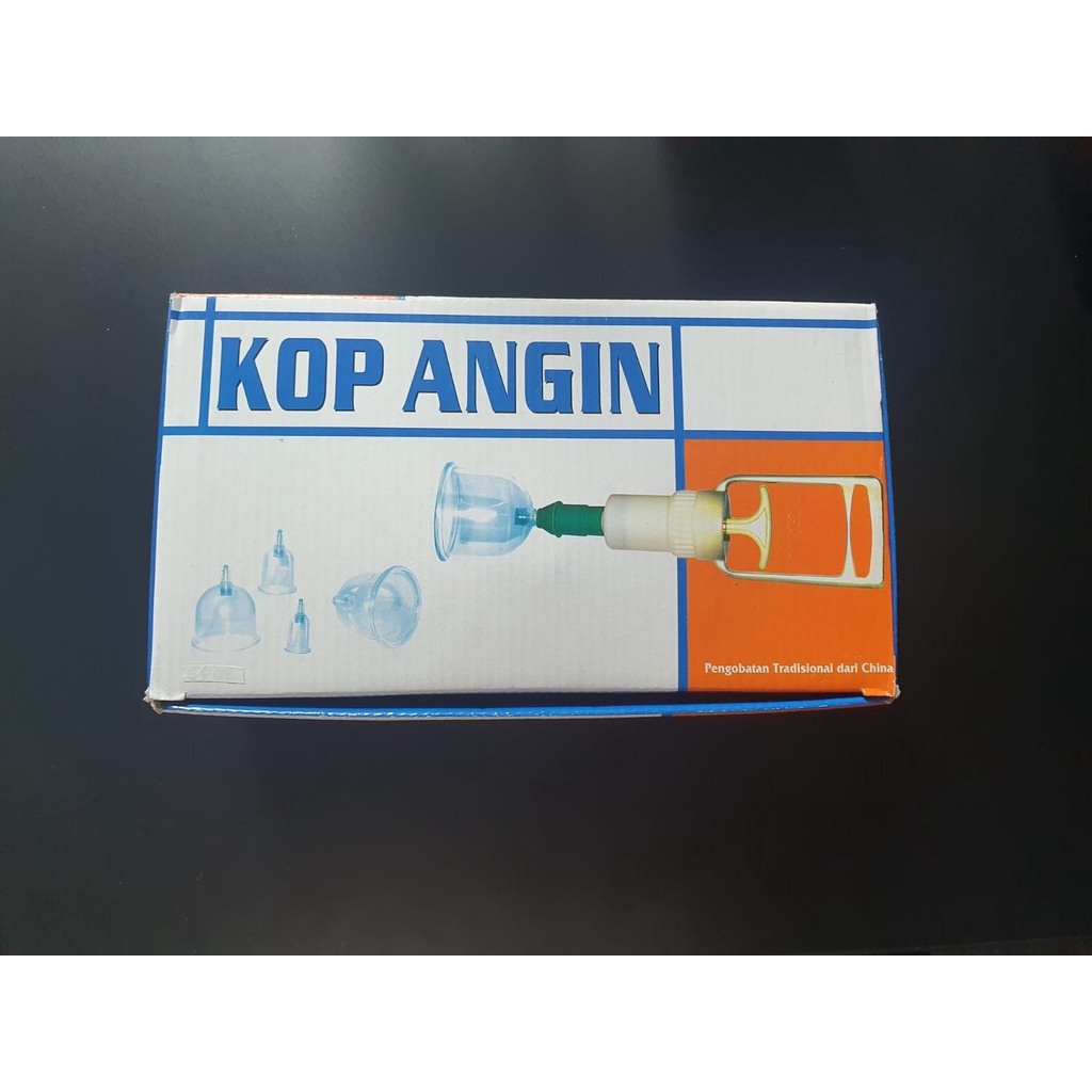 Cupping Kit Alat Bekam Kop Angin Badan isi 12 &amp; 6 cups