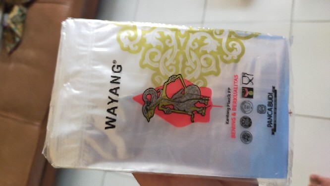 Pp Wayang Ukuran 10 X 15 Kantong Plastik Bening