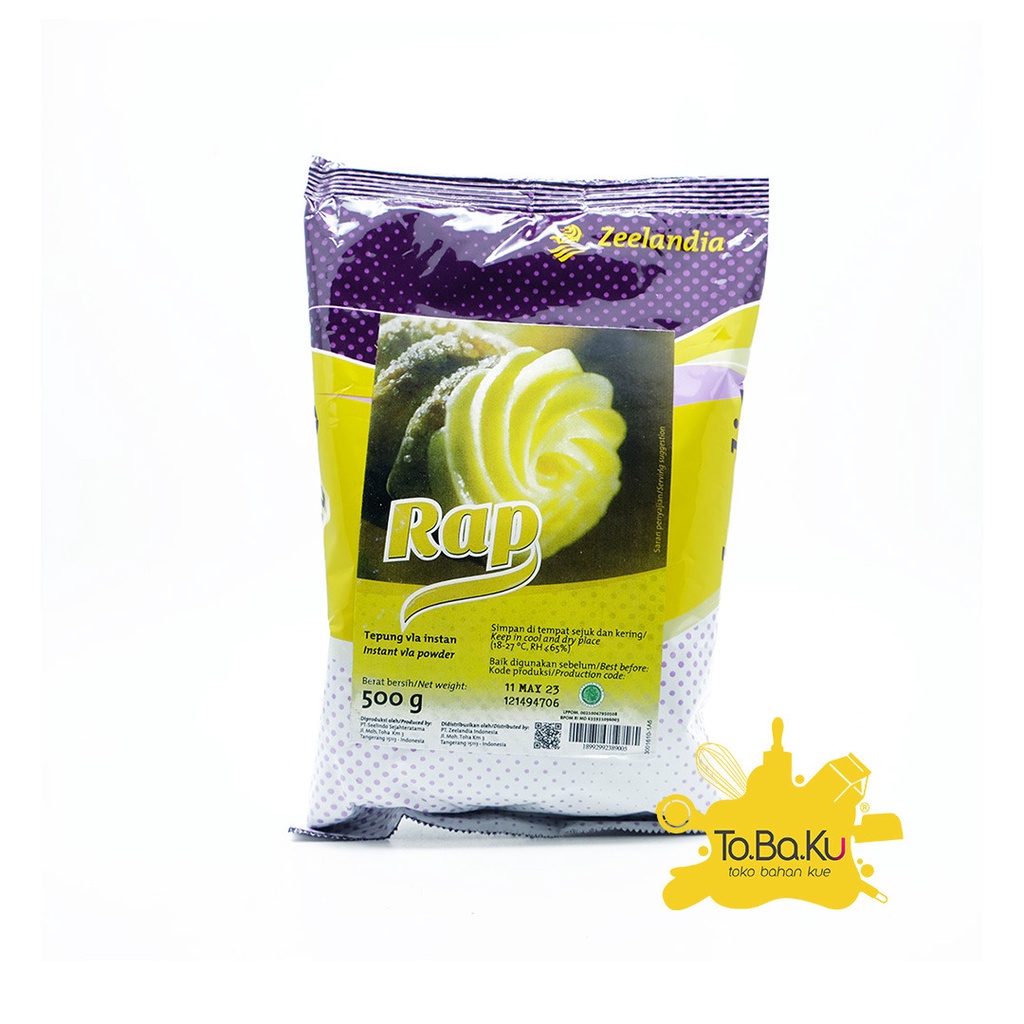 

Zeelandia Rap Instant Custard 500gr