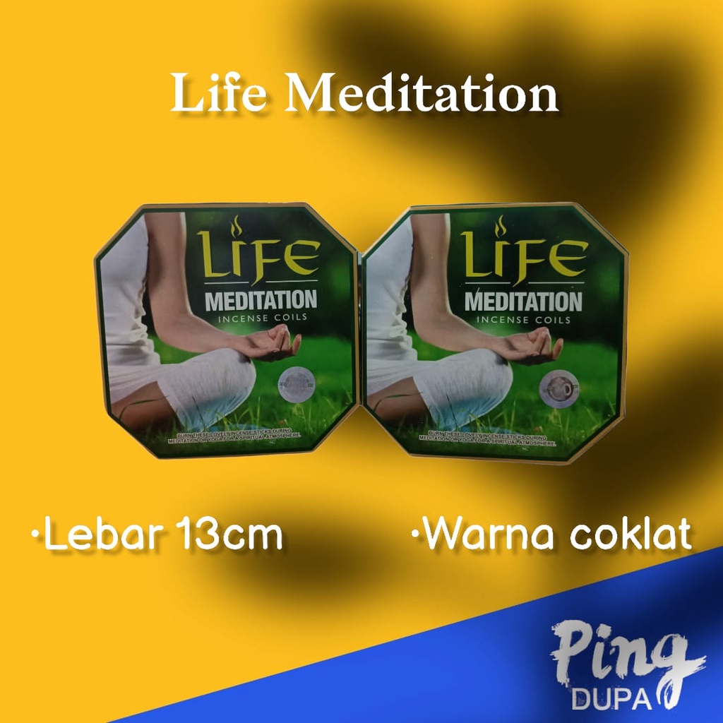 Dupa Hio Lingkar Meditation 24 Jam By Life Darshan India isi 10 Pcs Cocok Untuk Meditasi