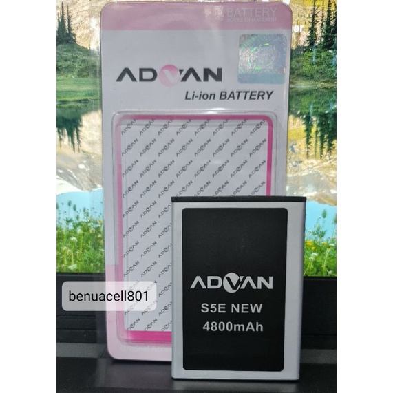 battery baterai batrai Advan S5E NEW