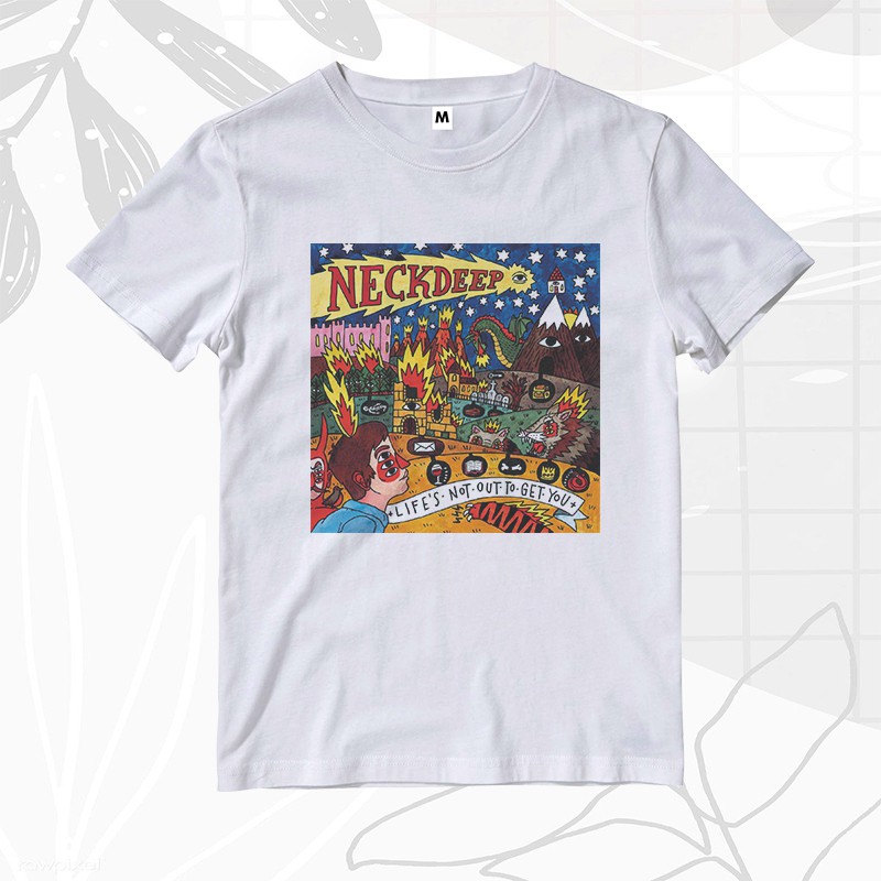 KAOS NECK DEEP BAND RAP TEE VINTAGE