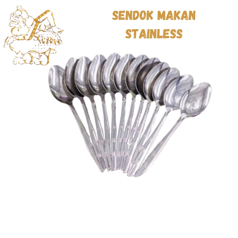 SENDOK MAKAN STAINLESS STEEL